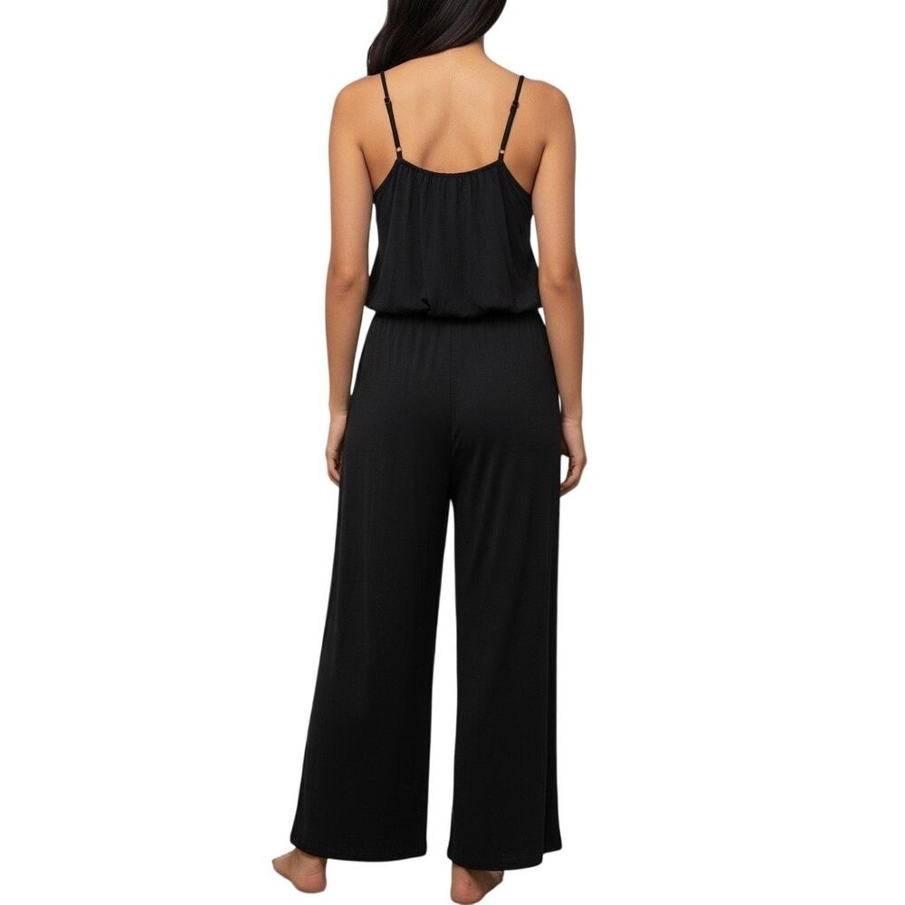 NEW Chic Me Women's Plus Size Panta Jumper/Romper Black /Size 2XL - Picture 2 of 5